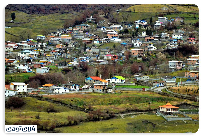 روستای لاوییج از جاذبه‌ گردشگری مازندران 