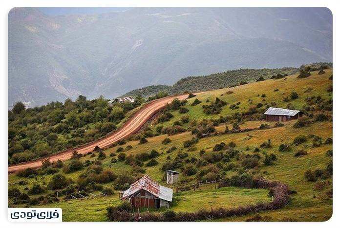 روستای آلاشت از جاهای دیدنی سوادکوه