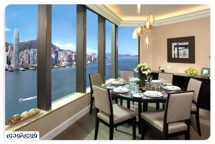 Apartment for rent in Hong Kong harbor