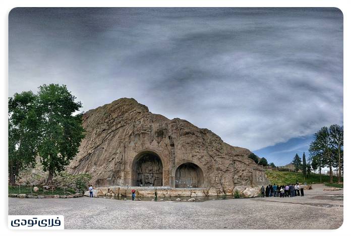 طاق بستان کرمانشاه کجاست