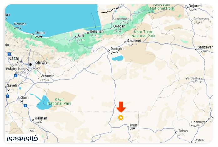 موقعیت کویر مصر کجاست