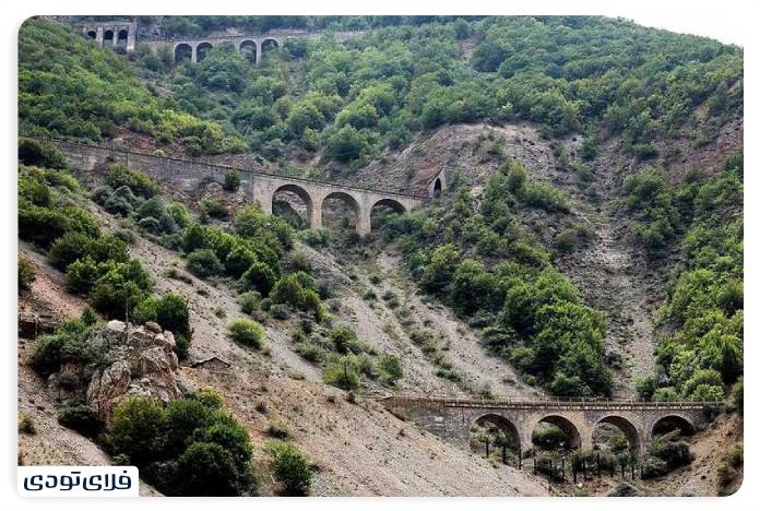 گردنه گدوک در مسیر فیروزکوه به تهران