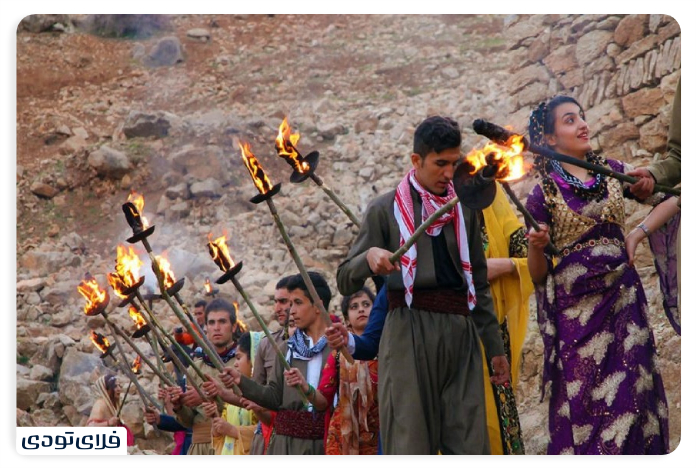 نوروز پالنگان کردستان
